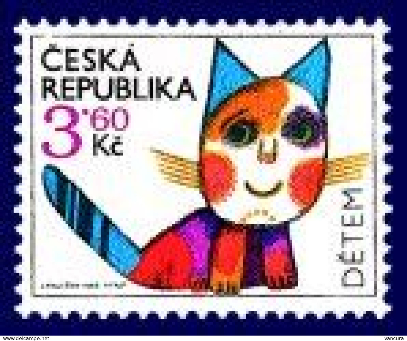 ** 80 Czech Republic  For Children 1995 - Unused Stamps