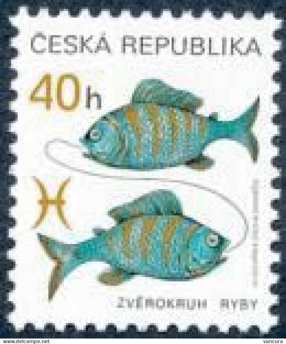 282 Czech Republic Zodiac Pisces 2001 - Mythologie