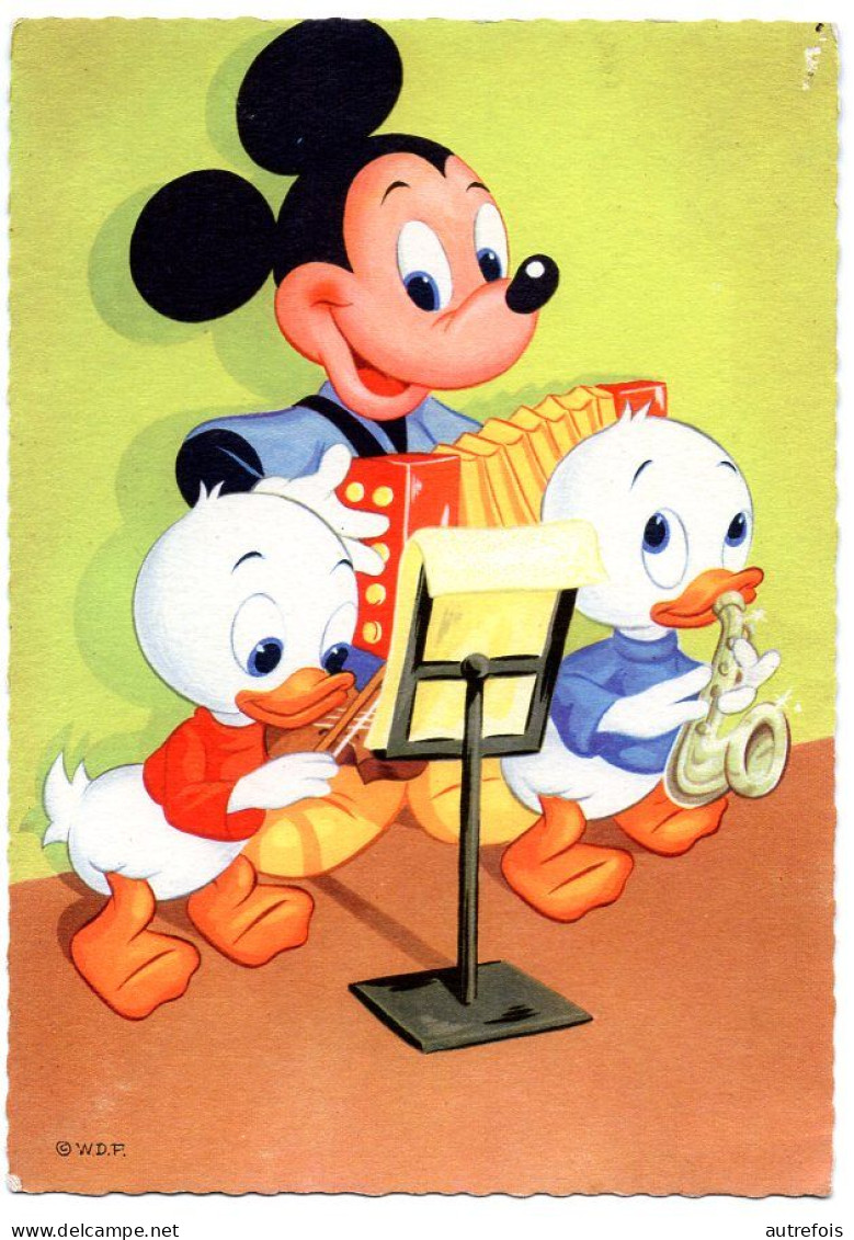 WALD DISNEY  MICKEY  -  CPM 1950 / 60 SERIE 2 - Disneyworld