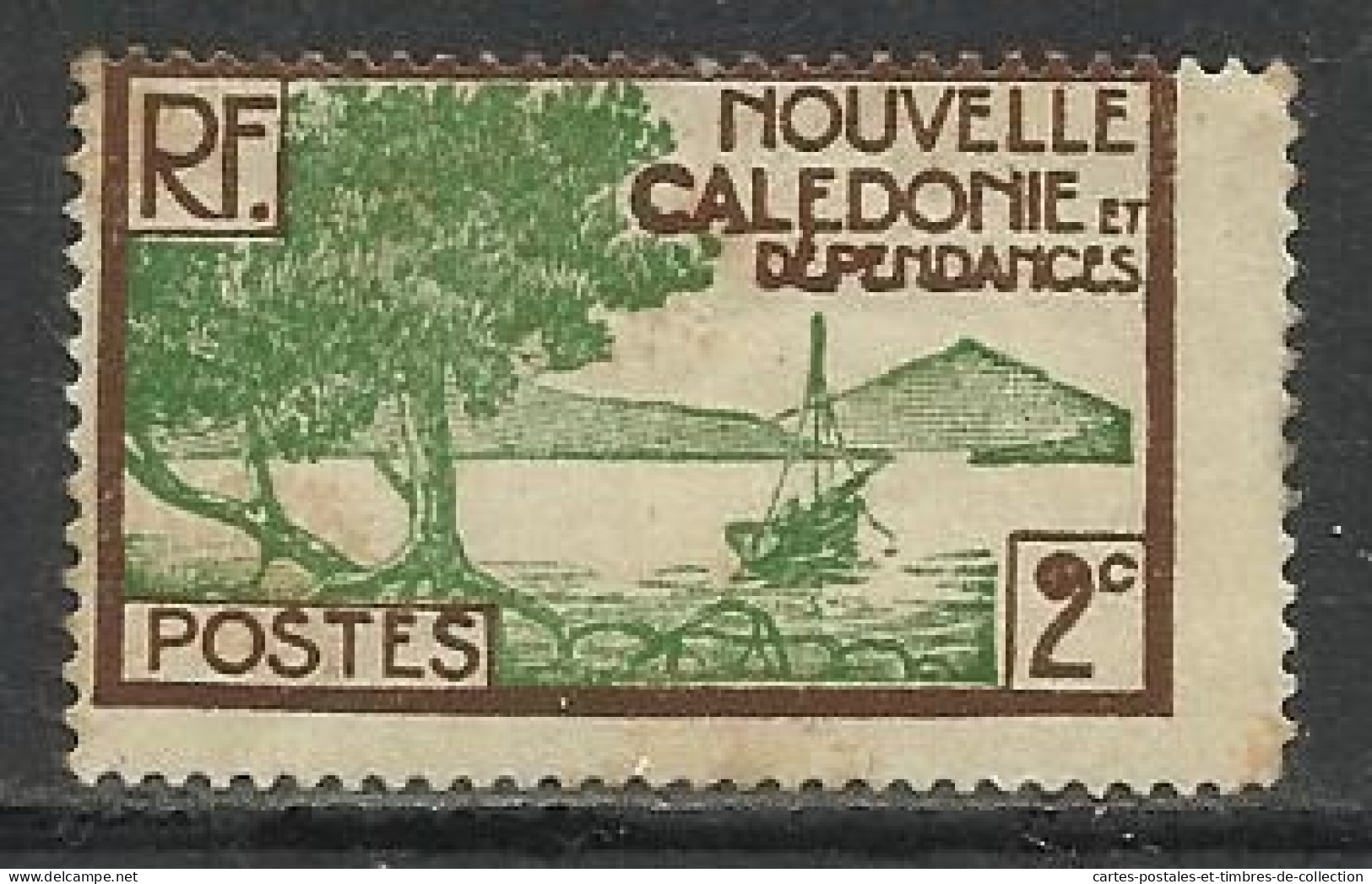 NOUVELLE CALEDONIE , Lot De 3 Timbres , N° Y&T 140 , 141 & Timbre De Service N° 1 , Voir Scans , µ - Collections, Lots & Séries