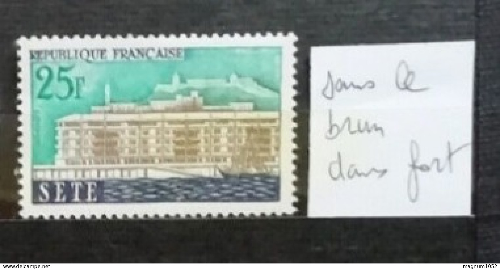 VARIETES SERIE  N 1155 ** /*  - 1 TB * SANS LE VERT - 1 TB ** BRUN ABSENT DANS FORT +3 TBS DE BISTRE CLAIR A TRES FONCE - Unused Stamps