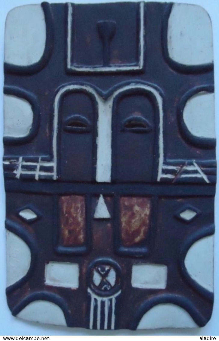 Mohamed Kifumu, Planche Batéké, Congo - Afrique Centrale 2001 - Largeur 26 Cm - Hauteur 41 Cm - Poids 620 Grammes - Arte Contemporáneo