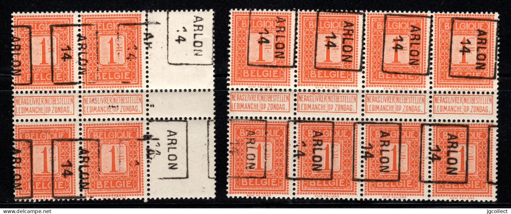 Preo's (108) 'ARLON 14'  OCVB 2263 B  MNH** - Rollo De Sellos 1910-19