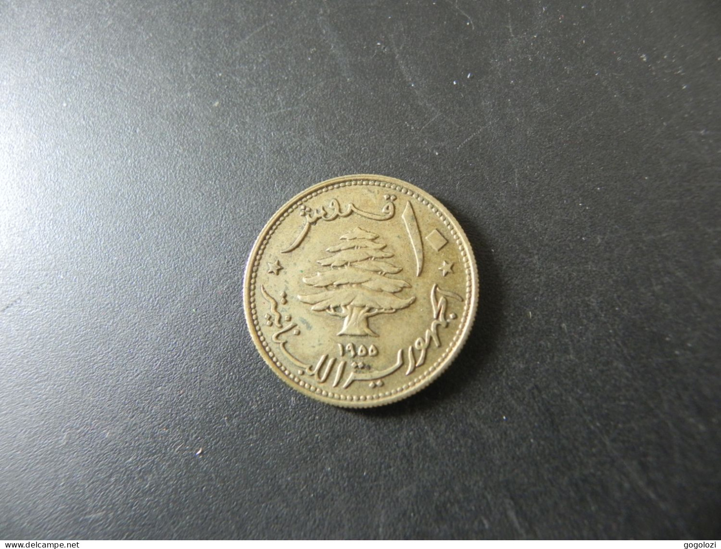 Liban 10 Piastres 1955 - Liban