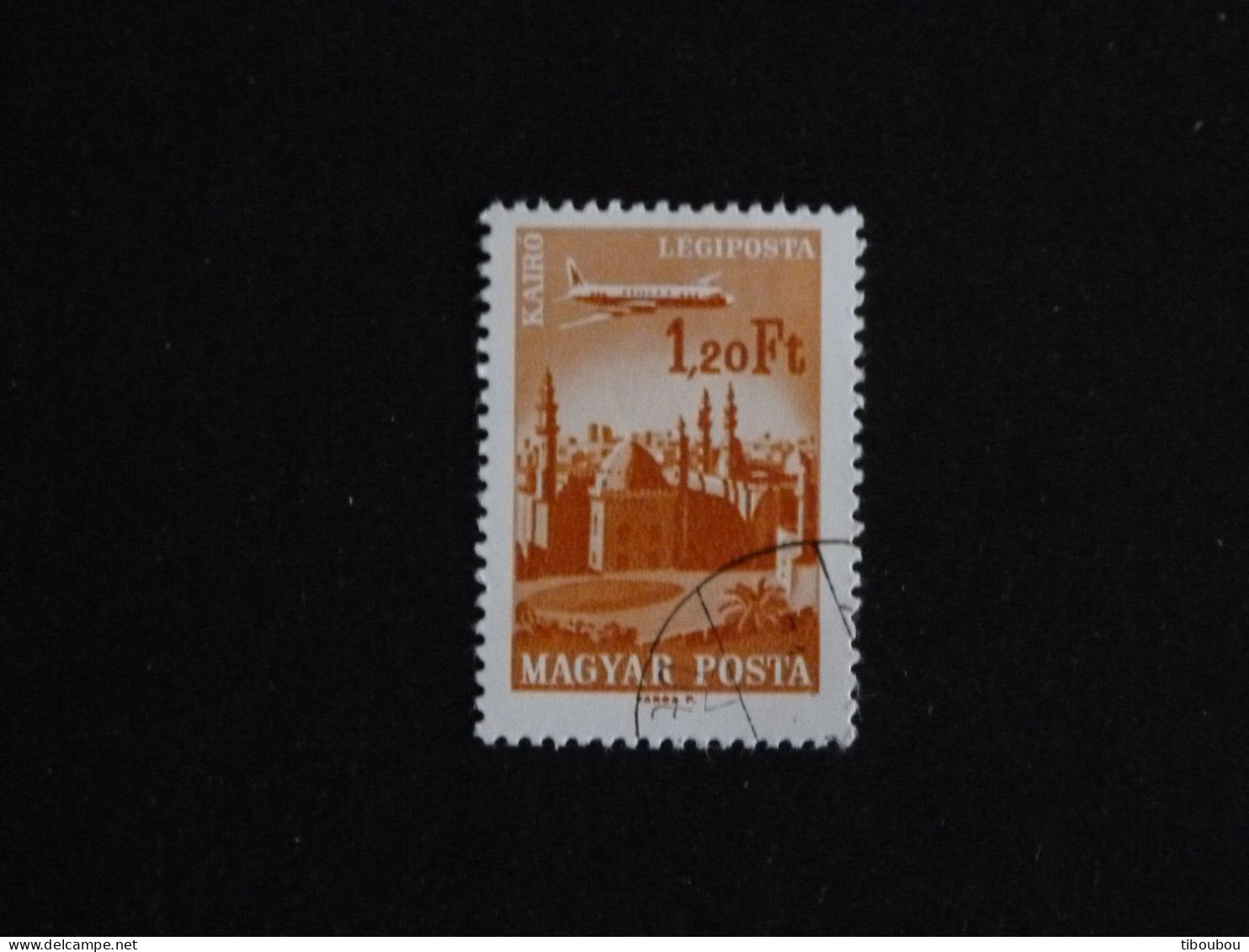 HONGRIE HUNGARY MAGYAR YT PA 283 OBLITERE - LE CAIRE - Used Stamps