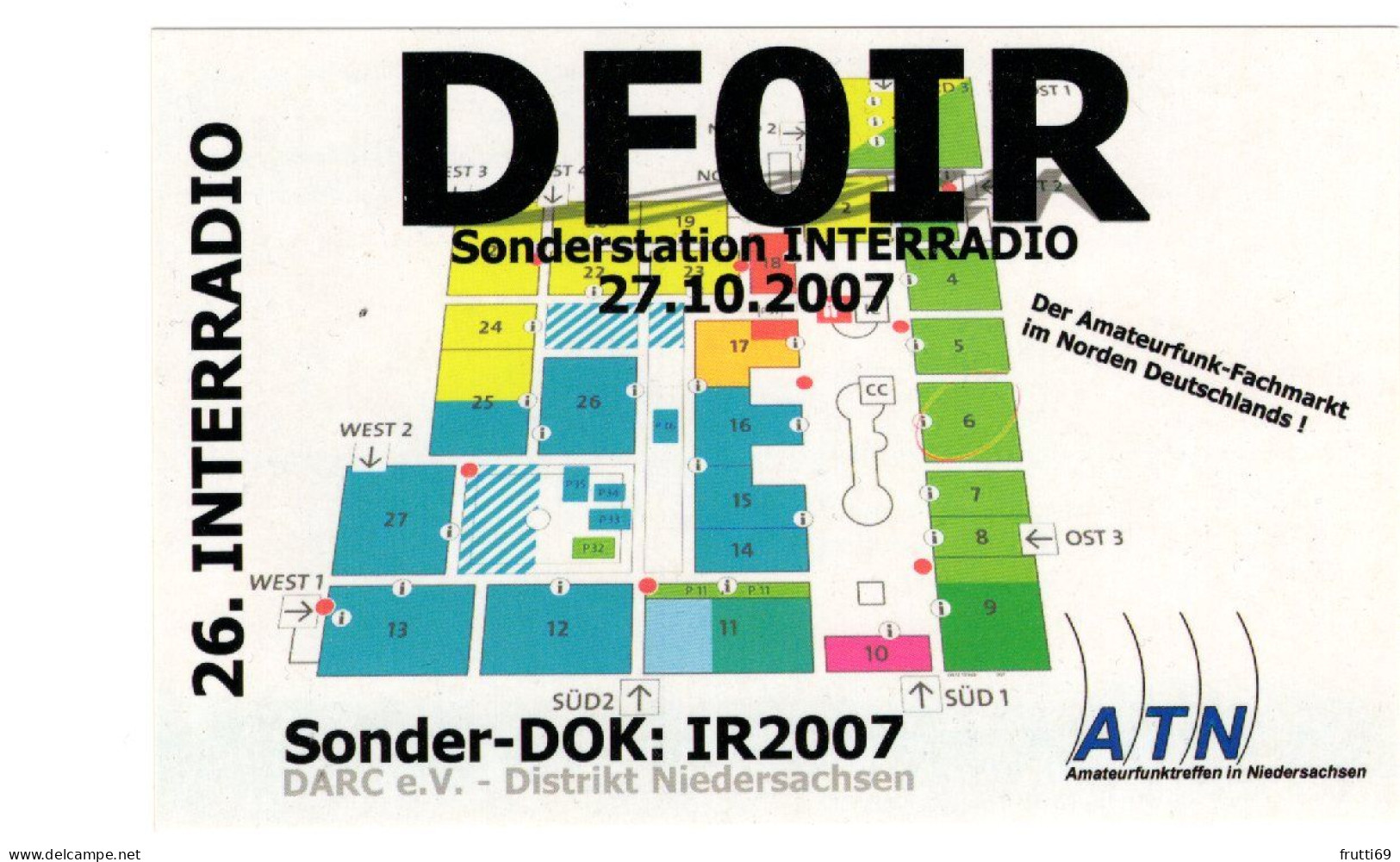 AK 208257 QSL - Germany - Interradio - Radio