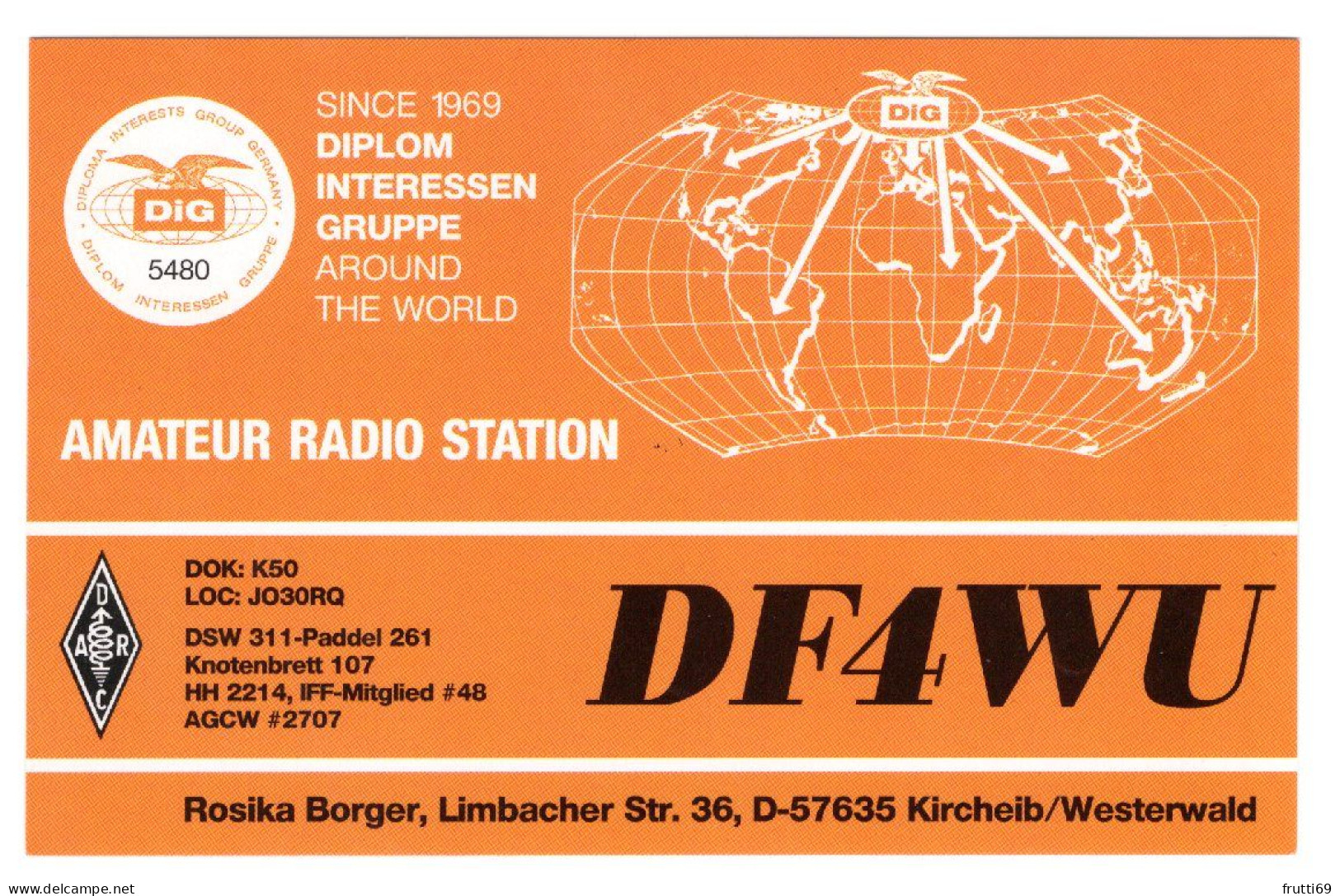 AK 208268 QSL - Germany - Kirchelb / Westerwald - Radio Amateur