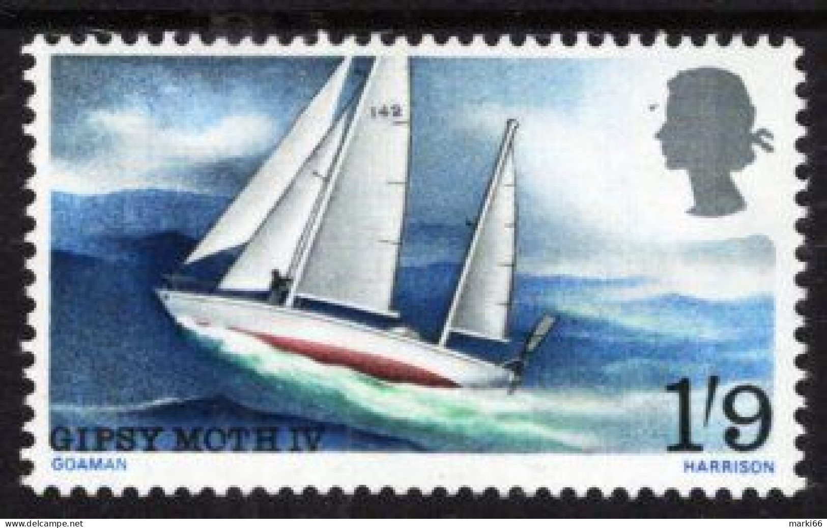 Great Britain - 1967 - Sir Francis Chichester's World Voyage - Mint Stamp - Nuevos