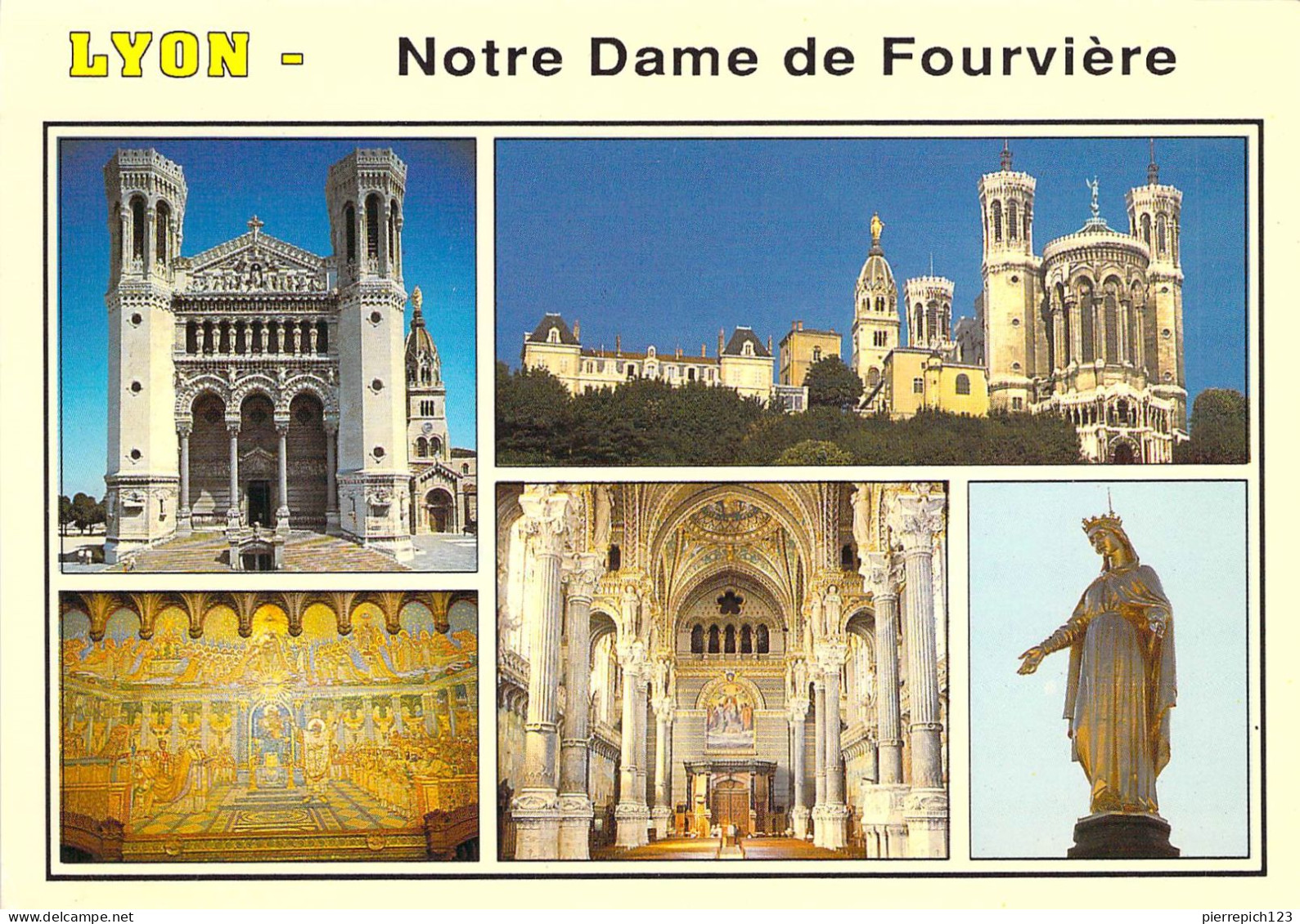 69 - Lyon - Notre Dame De Fourvière - Multivues - Lyon 5