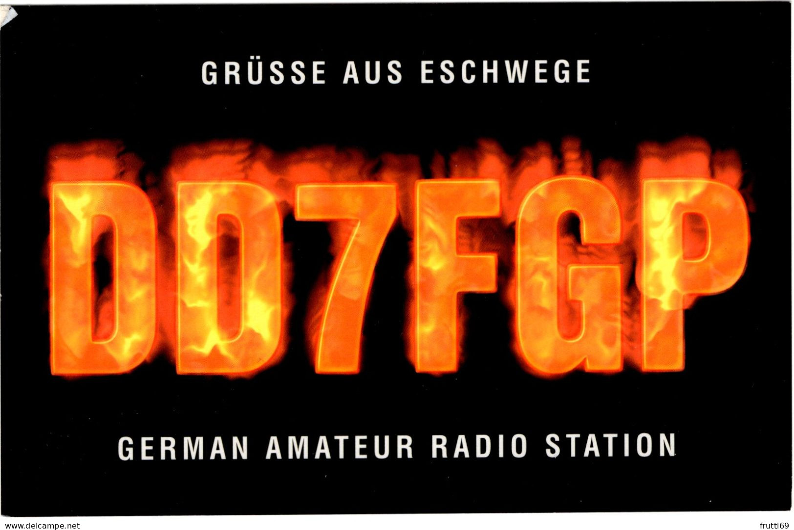 AK 208273 QSL - Germany - Eschwege - Radio