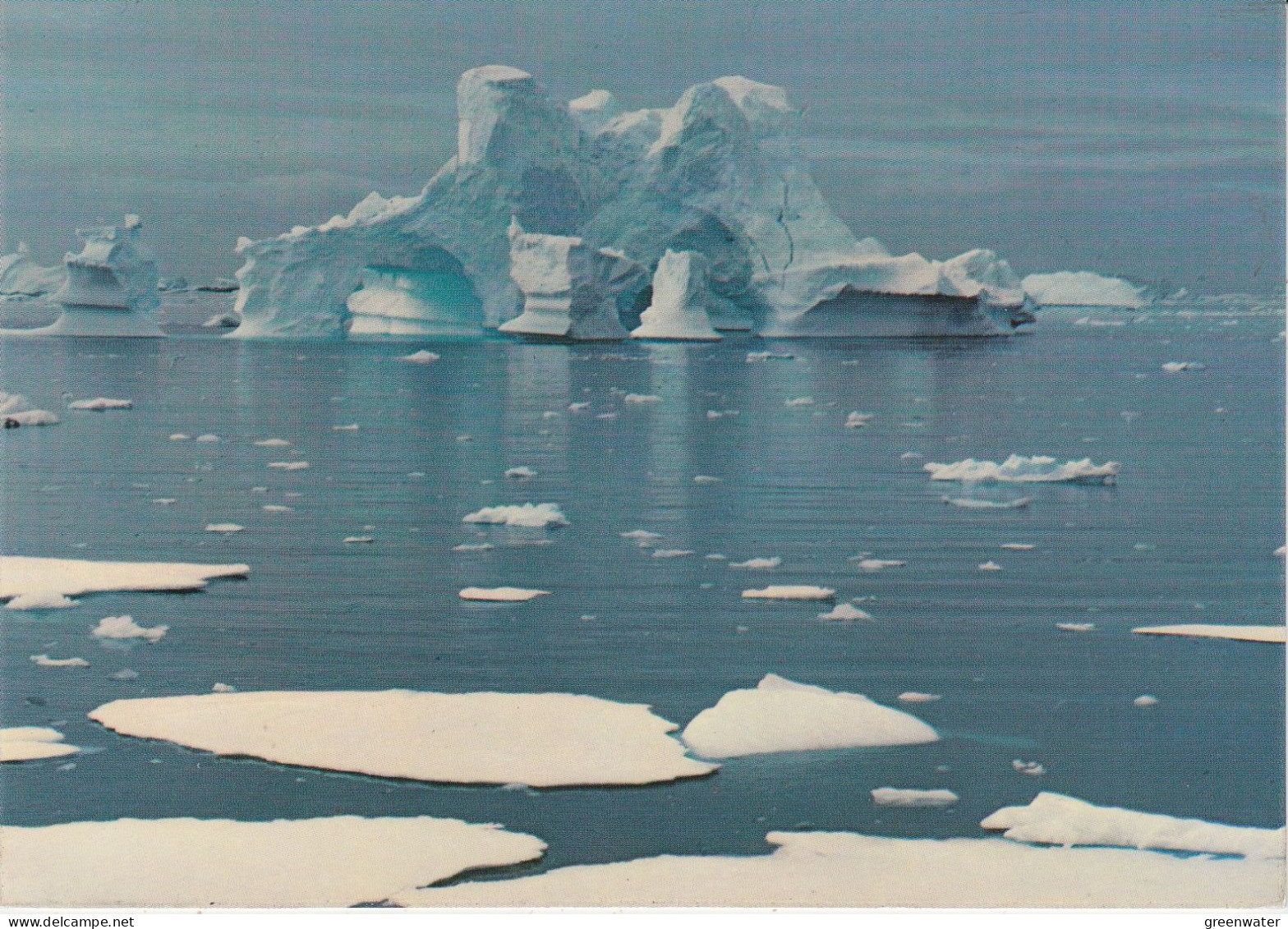 Antarctica Ice Formations Ca MS Linblad Explorer Postcard Unused (ZO190) - Faune Antarctique