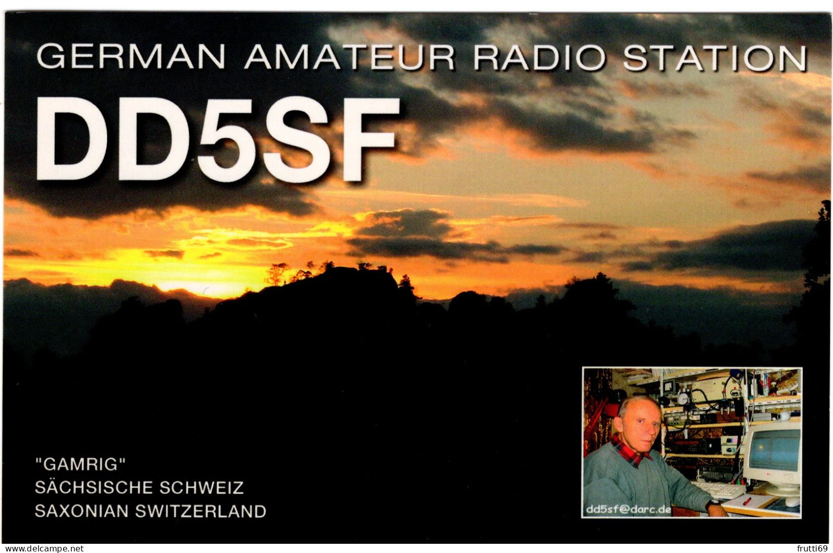 AK 208274 QSL - Germany - Pirna / OT Bonnewitz - Radio