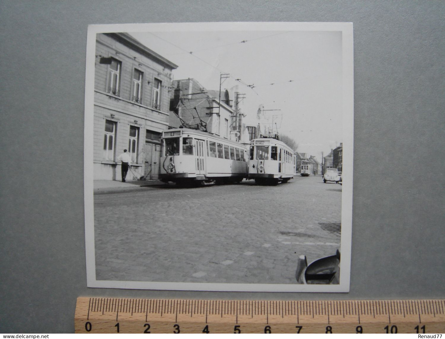 Photo - Dour - Rue Du Maréchal Foch - Tram Tramway - Ligne 8 - Dour