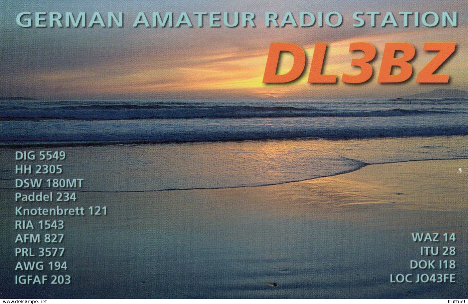 AK 208291 QSL - Germany - Berne - Radio Amateur