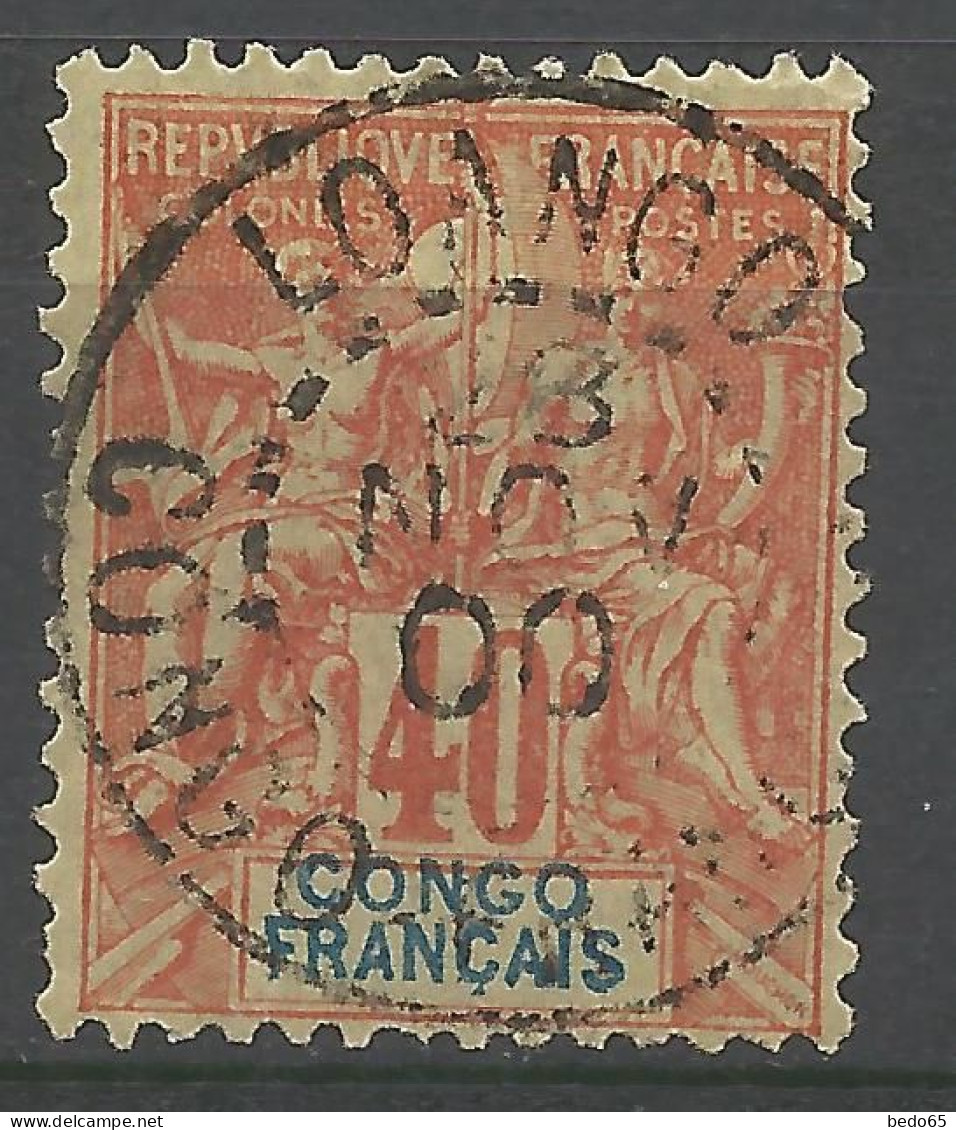 CONGO N° 21 CACHET LOANGO / Used - Usados