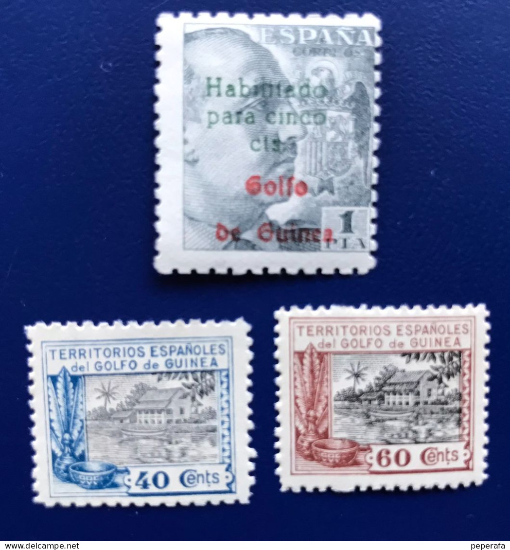 Spain, Spagne, España, GUINEA ESPAÑOLA, GOLFO DE GUINEA (lote 5) - Guinée Espagnole