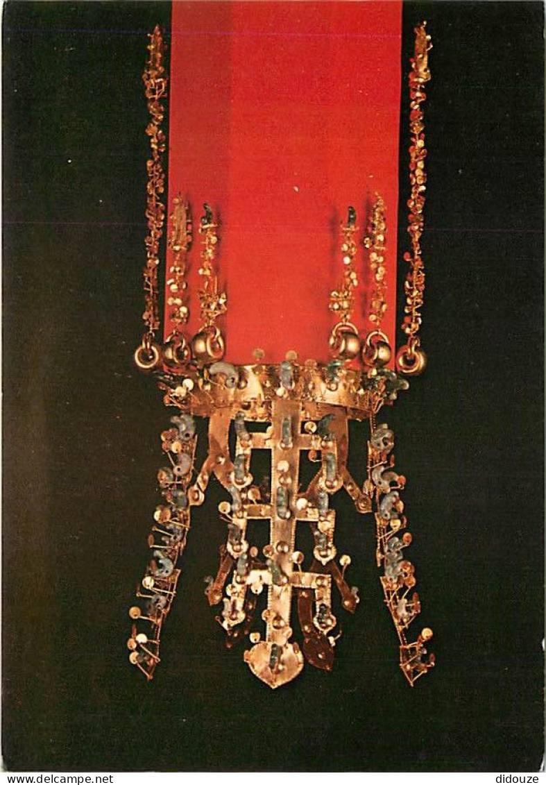 Corée Du Sud - Gold Crown With Pendants - From Hwangnamdaichong Tomb North Mound - Kyongju - Antiquité - Carte Neuve - C - Corea Del Sur