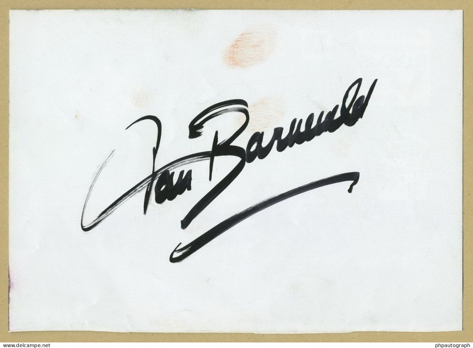 Harry Van Barneveld - Judoka Belge - Feuillet Signé + Photo - Jeux Olympiques - Deportivo