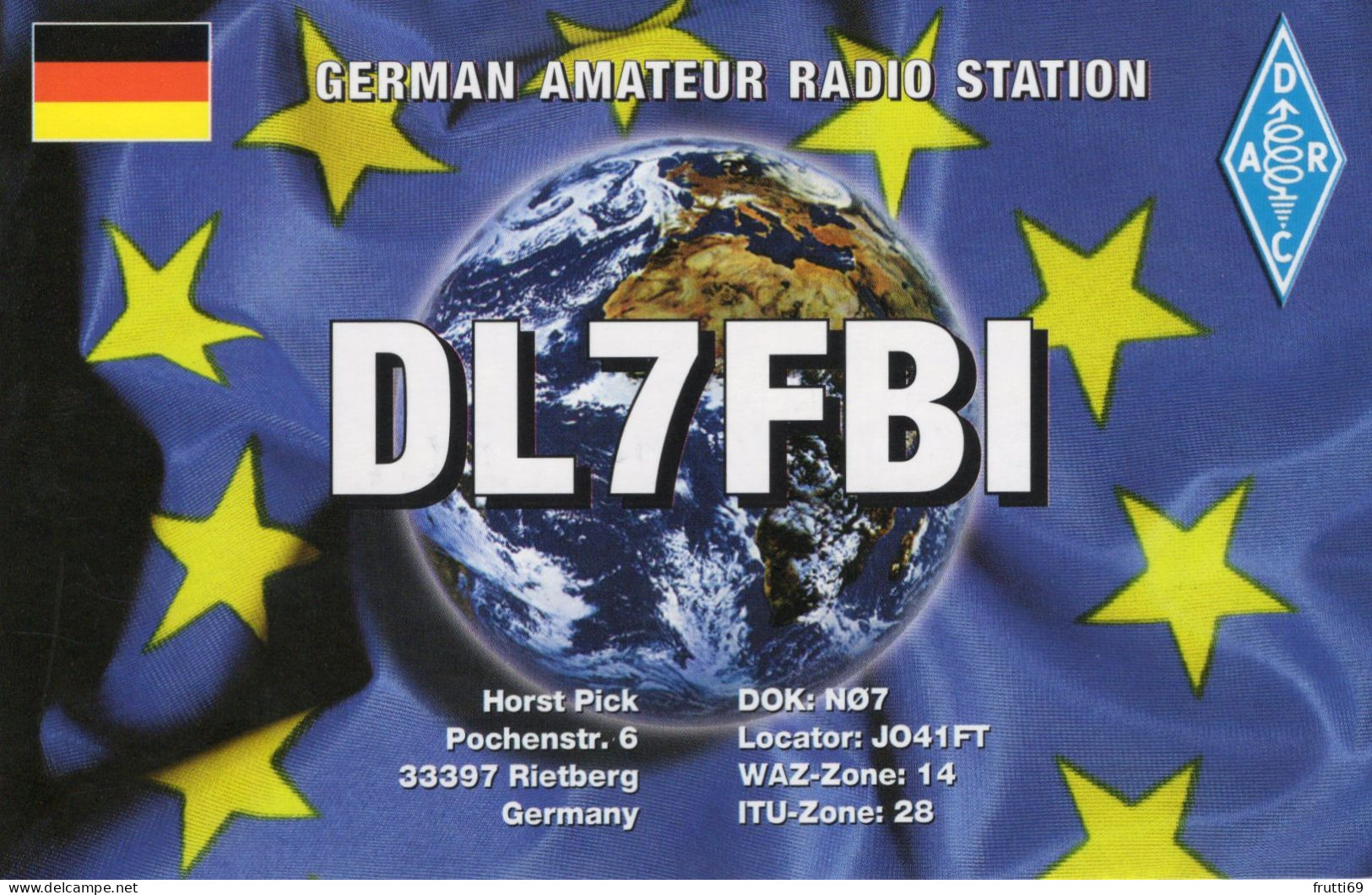 AK 208311 QSL - Germany - Rietberg - Radio