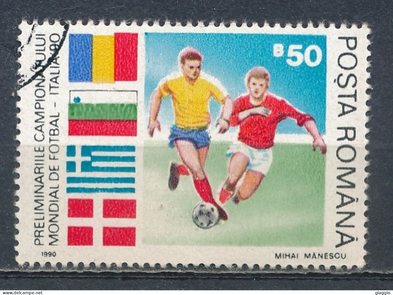 °°° ROMANIA - Y&T N° 3878 - 1990 °°° - Used Stamps