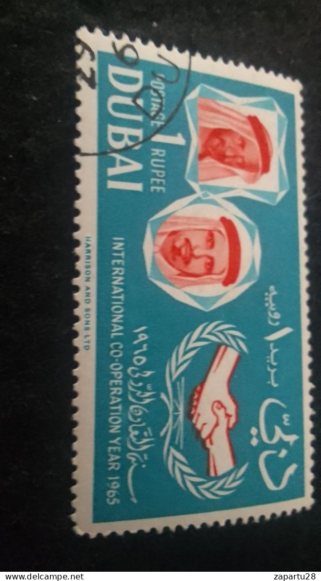 DUBAI- 1960-80-   1.00   RUPEE  DAMGALI - Dubai