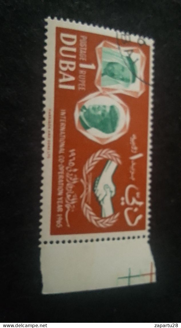 DUBAI- 1960-80-   1.00   RUPEE  DAMGALI - Dubai