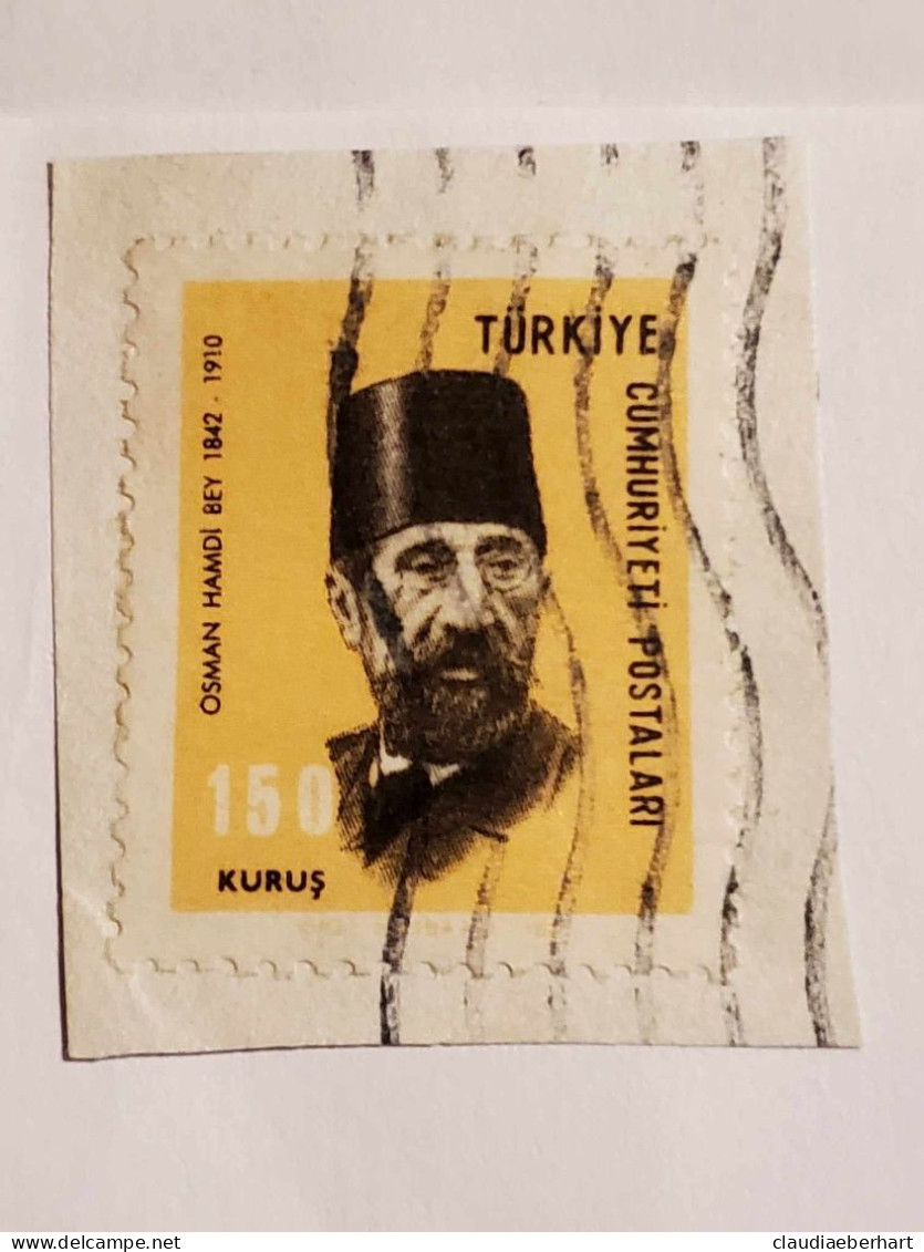 Osman Hamdi - Used Stamps