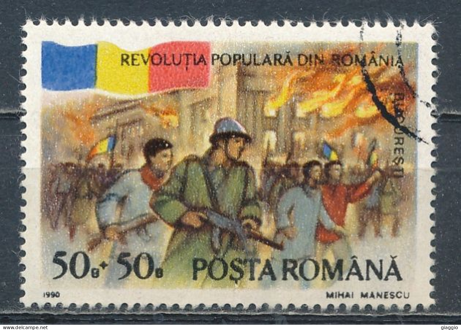 °°° ROMANIA - Y&T N° 3896 - 1990 °°° - Used Stamps