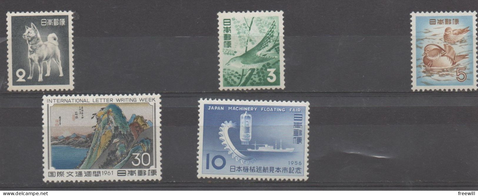 Japon  Timbres Divers - Various Stamps -Verschillende Postzegels XXX - Nuevos