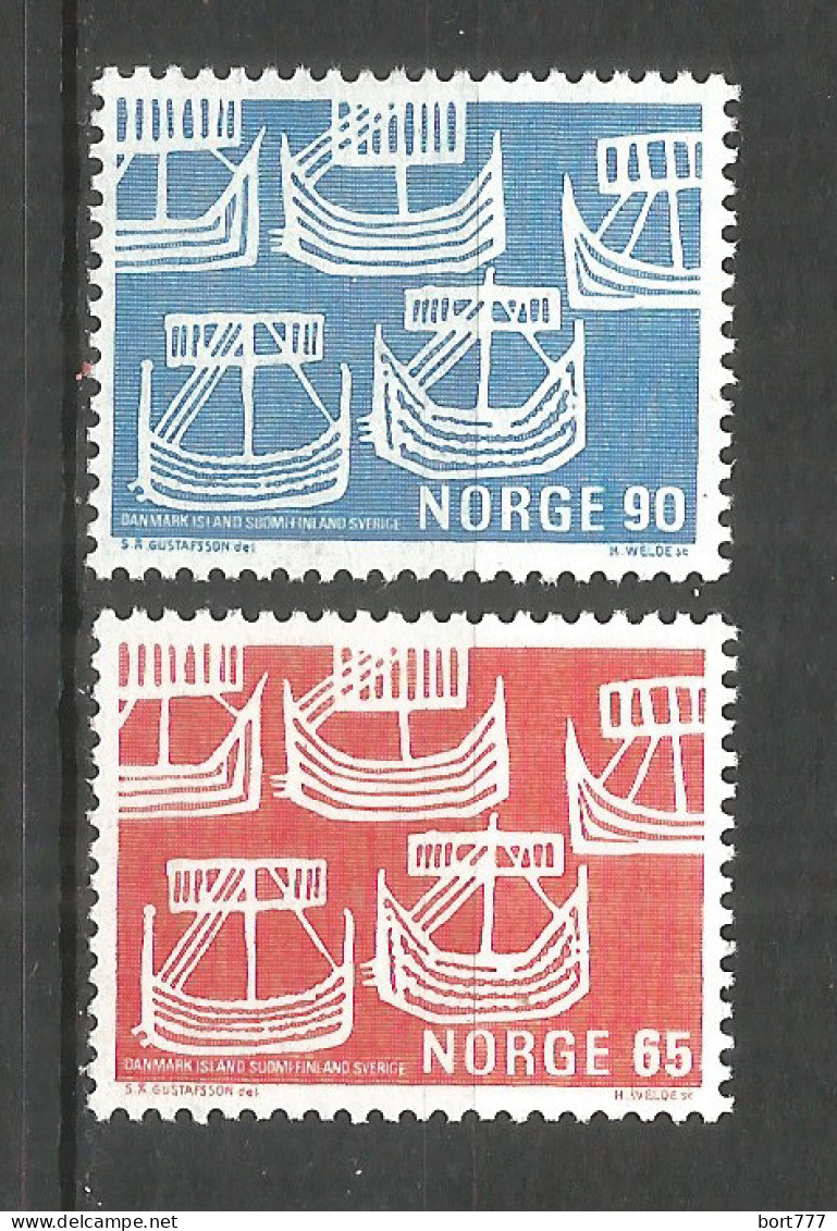NORWAY 1969 Mint MNH(**) Mi.# 579-80 - Ongebruikt