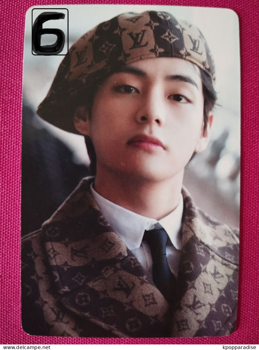 Photocard K POP Au Choix   BTS 2021 Holiday Collection Little Wishes V Taehyung - Objets Dérivés