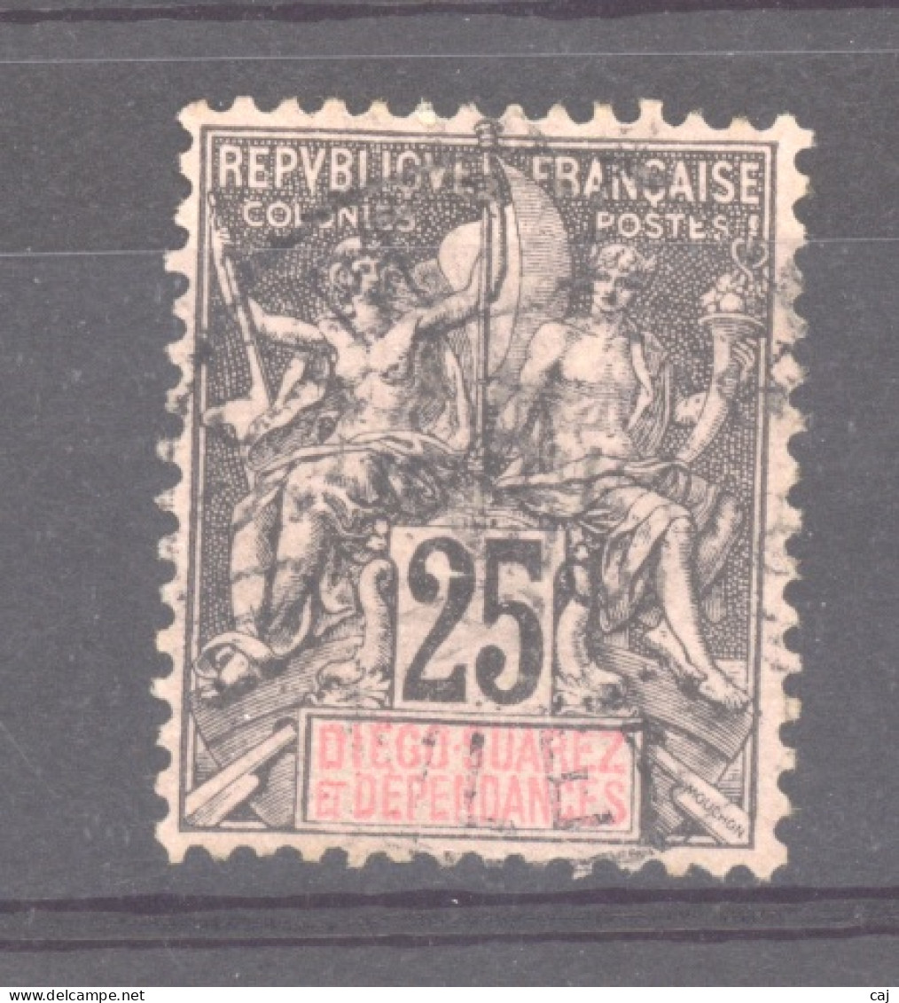 Diégo Suarez :  Yv   32  (o) - Used Stamps