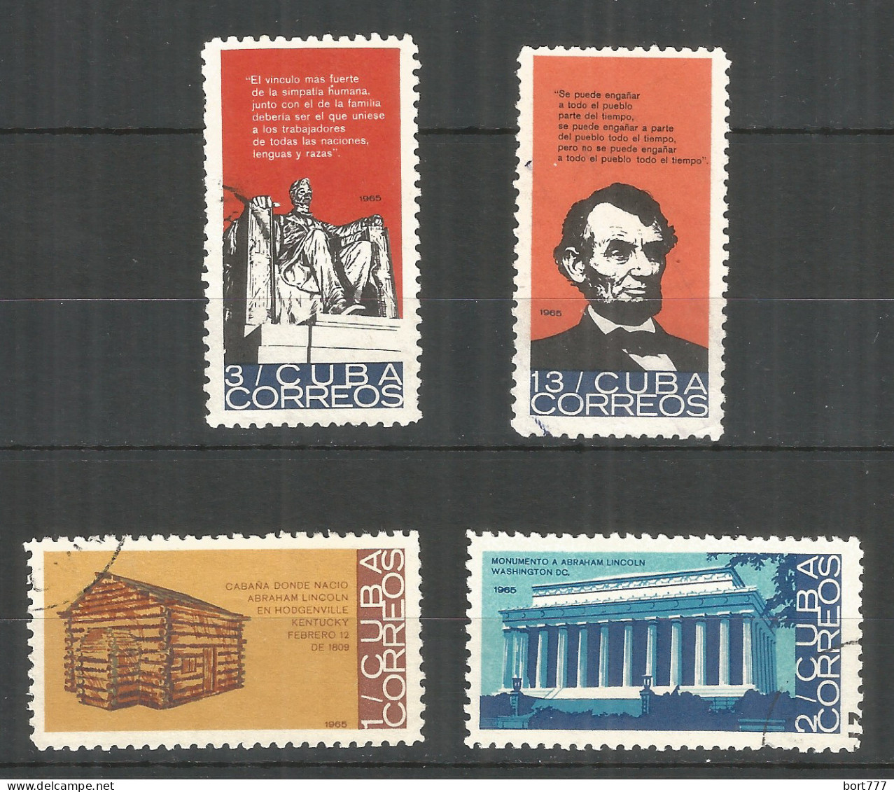 Caribbean 1965 Year , Used Stamps Set Mi.# 1014-1017 - Usados