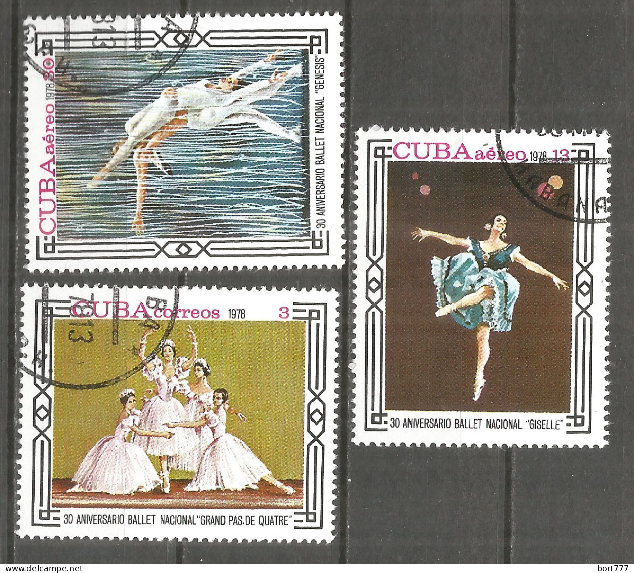 Caribbean 1978 Year , Used Stamps Balet - Usados