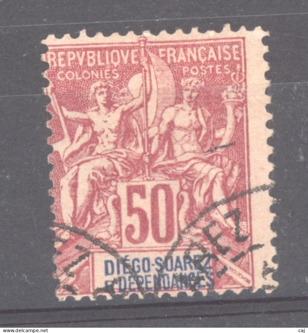 Diégo Suarez :  Yv   35  (o) - Used Stamps