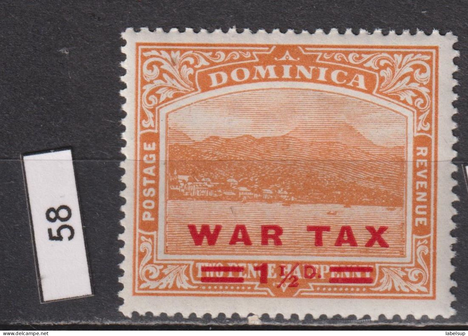 Timbre Neuf** De Dominique De 1919 N° YT 58 MI 55 MNH - Dominica (...-1978)