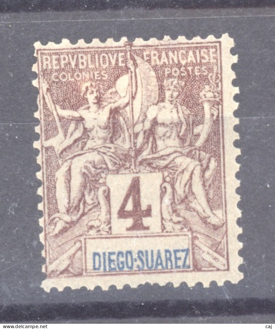 Diégo Suarez :  Yv   40  * - Unused Stamps