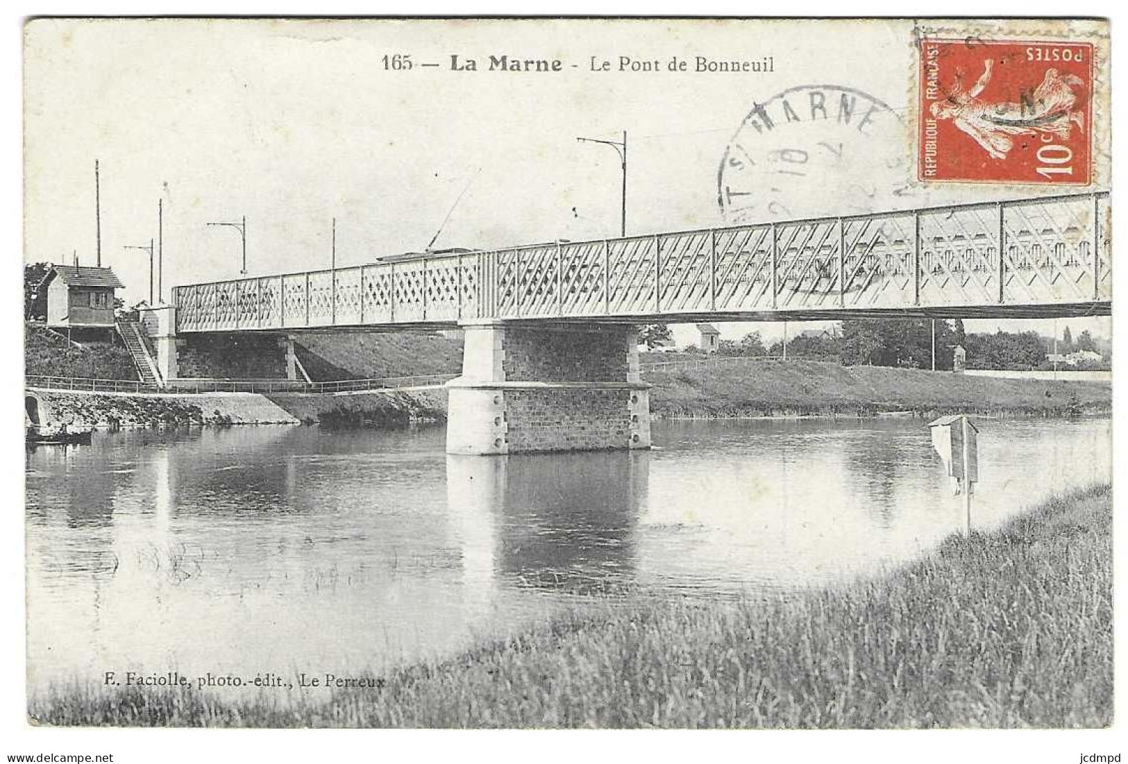 La Marne Le Pont De Bonneuil - Bonneuil Sur Marne