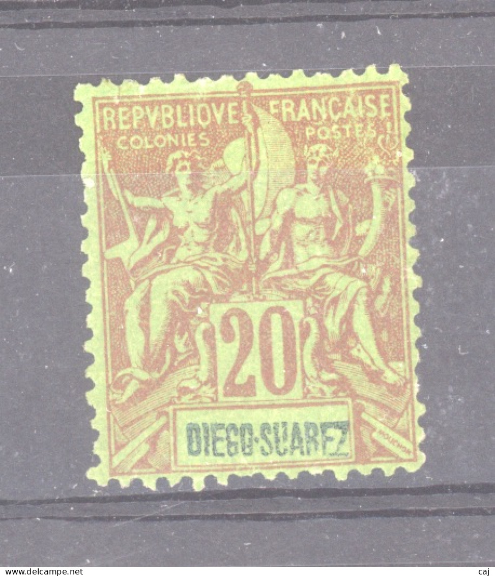 Diégo Suarez :  Yv   44  *  GNO - Unused Stamps