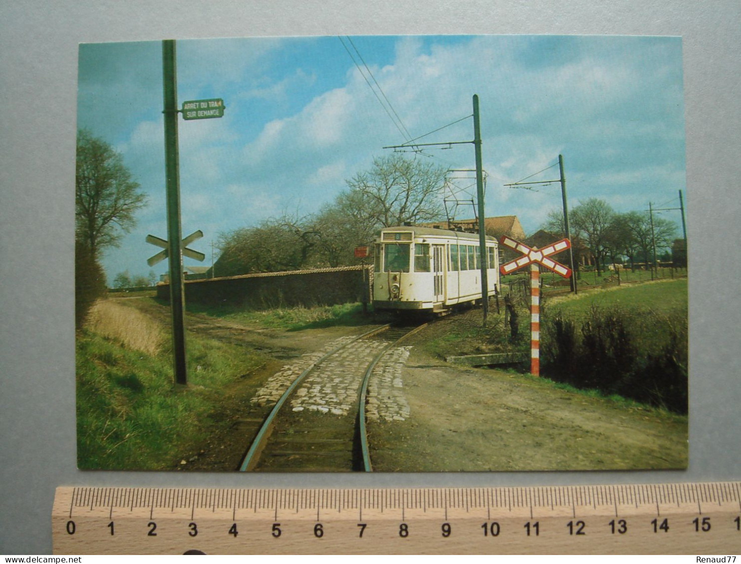 Blaugies - Ligne 8 Mons Erquennes, En Direction D'Erquennes - Tram - Tramway - Dour