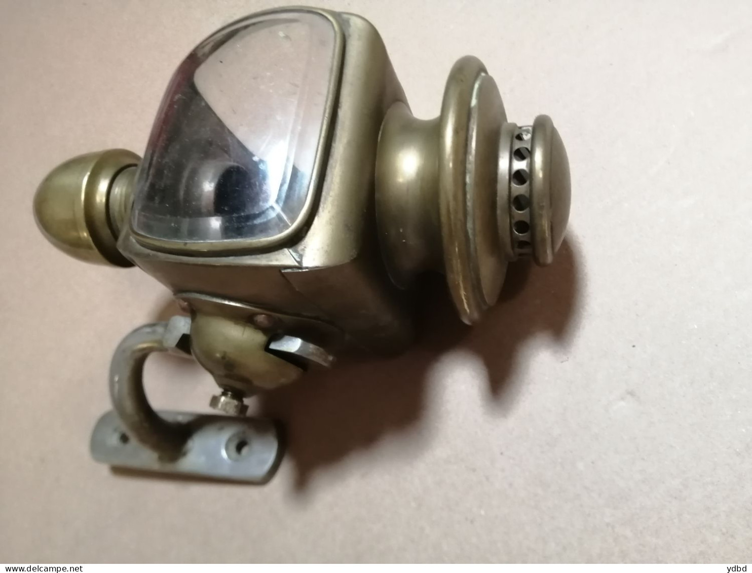 UNE ANCIENNE LAMPE A BOUGIE DE FIACRE - CALECHE - Lámparas Y Arañas