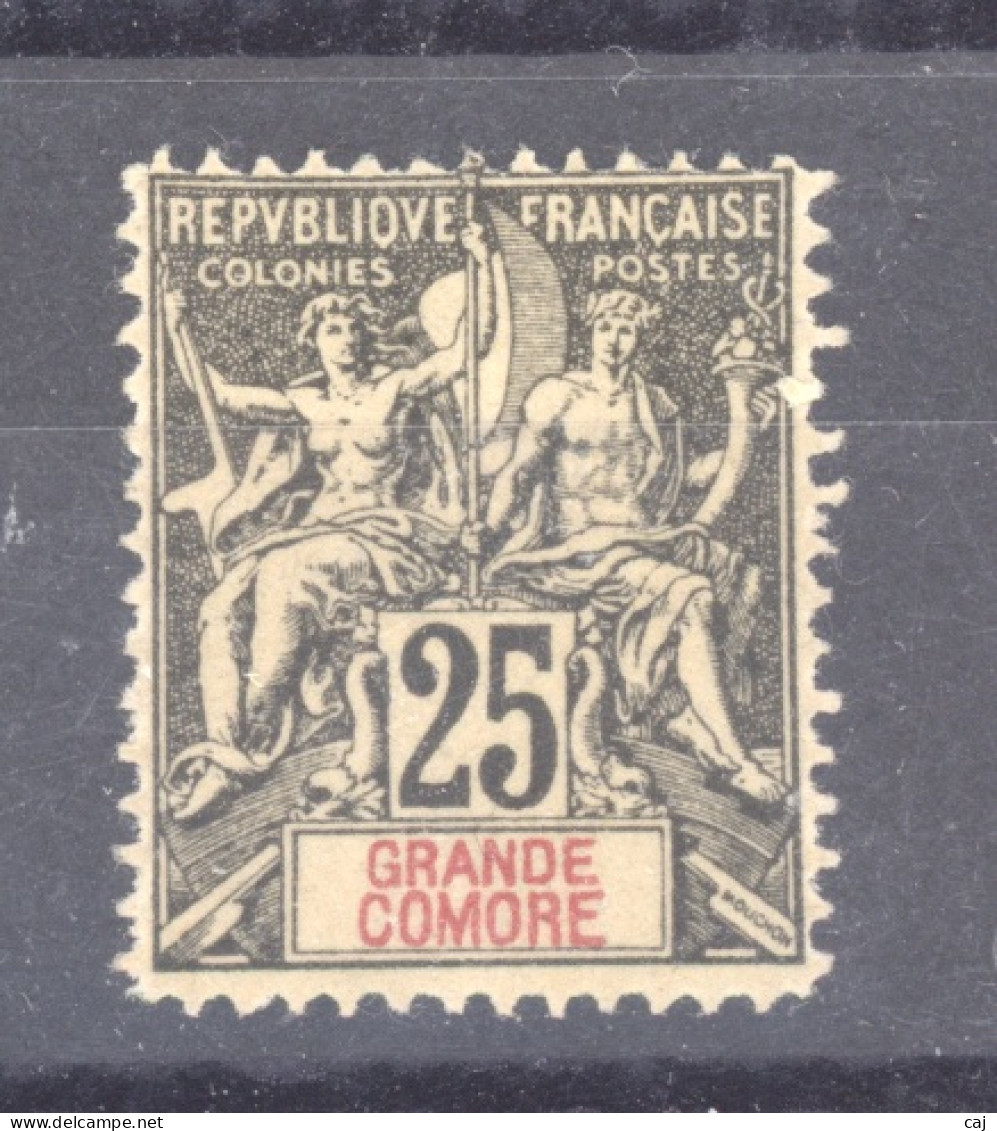 Grande Comore  :  Yv  8  *   Faux Fournier - Unused Stamps