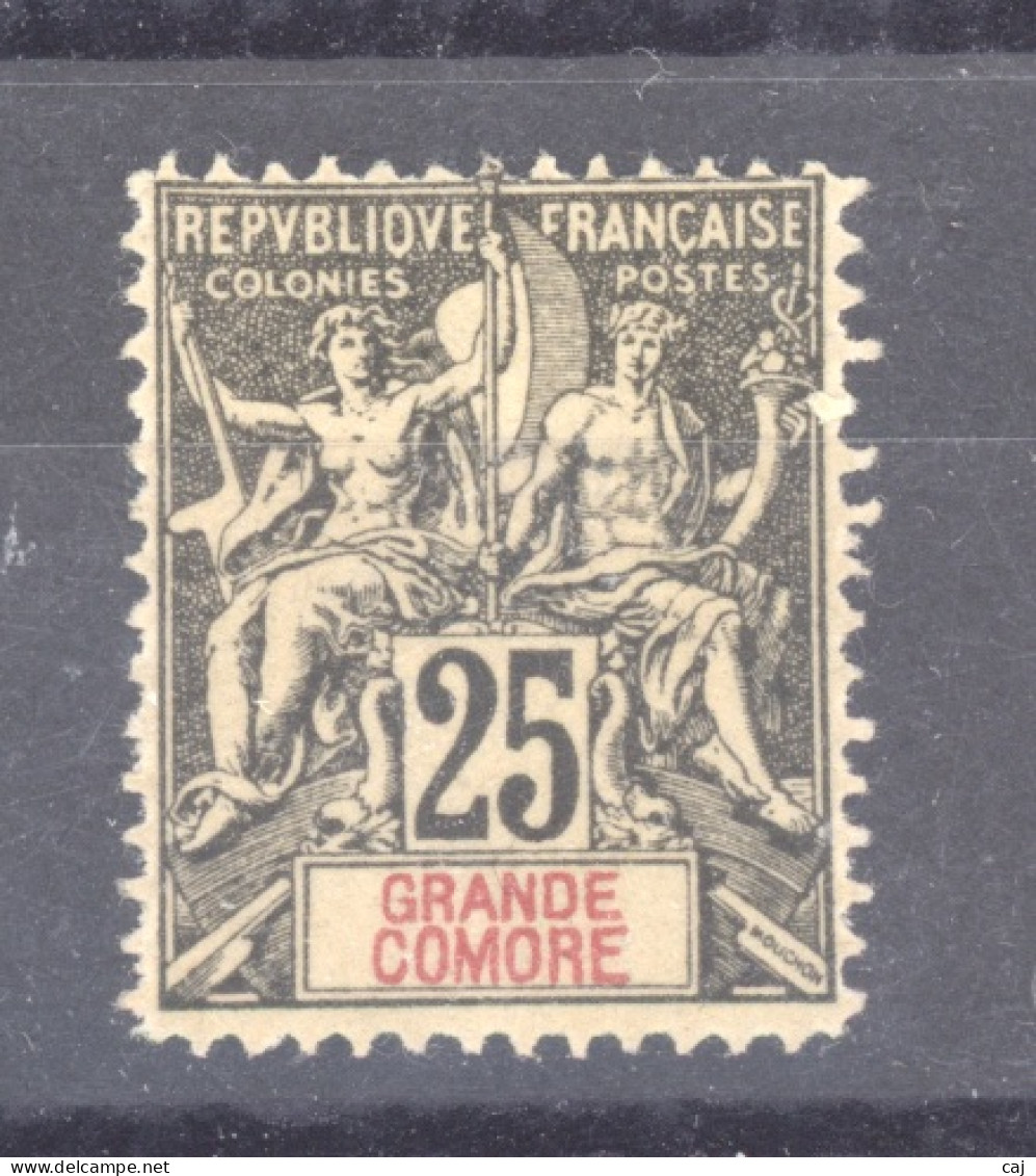 Grande Comore  :  Yv  8  *   Faux Fournier - Neufs