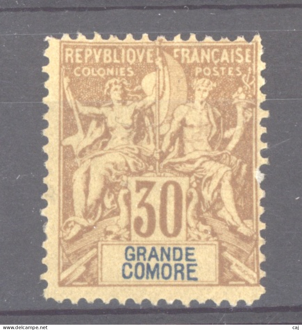 Grande Comore  :  Yv  9  (*)   Faux Fournier - Unused Stamps