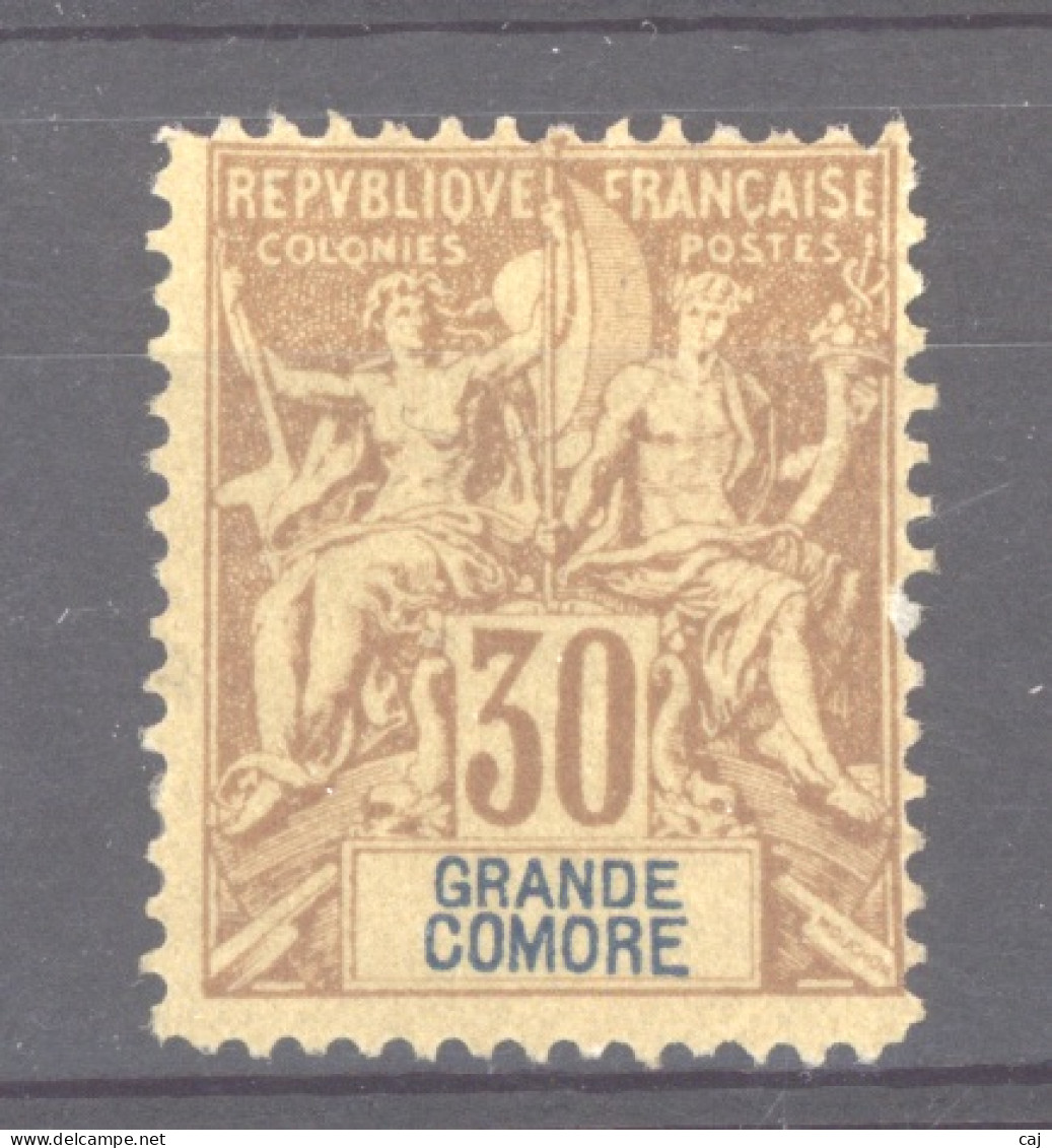 Grande Comore  :  Yv  9  (*)   Faux Fournier - Neufs