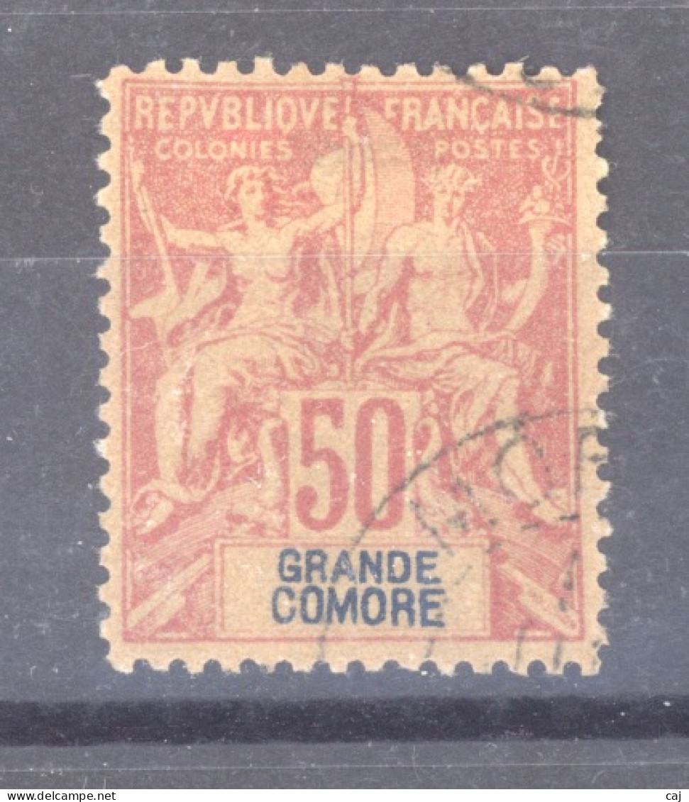 Grande Comore  :  Yv  11  (o)   Faux Fournier - Gebraucht