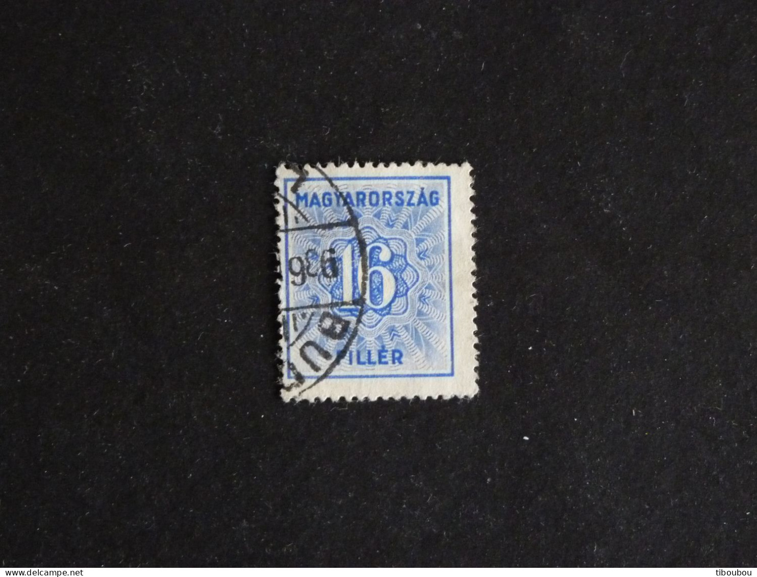 HONGRIE HUNGARY MAGYAR YT TAXE 126 OBLITERE - Postage Due