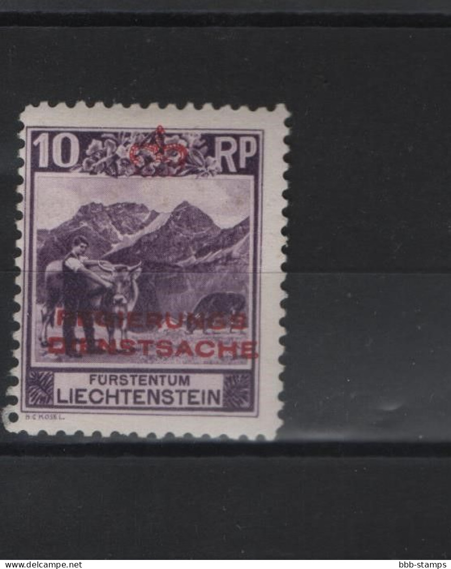 Liechtenstein Michel Cat.No. Service Vlh/* 2A - Dienstzegels