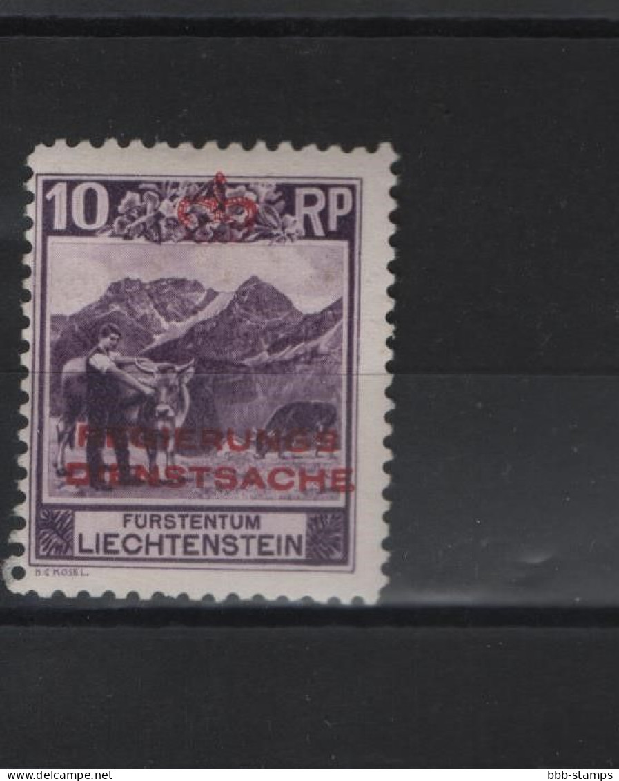 Liechtenstein Michel Cat.No. Service Vlh/* 2A - Oficial