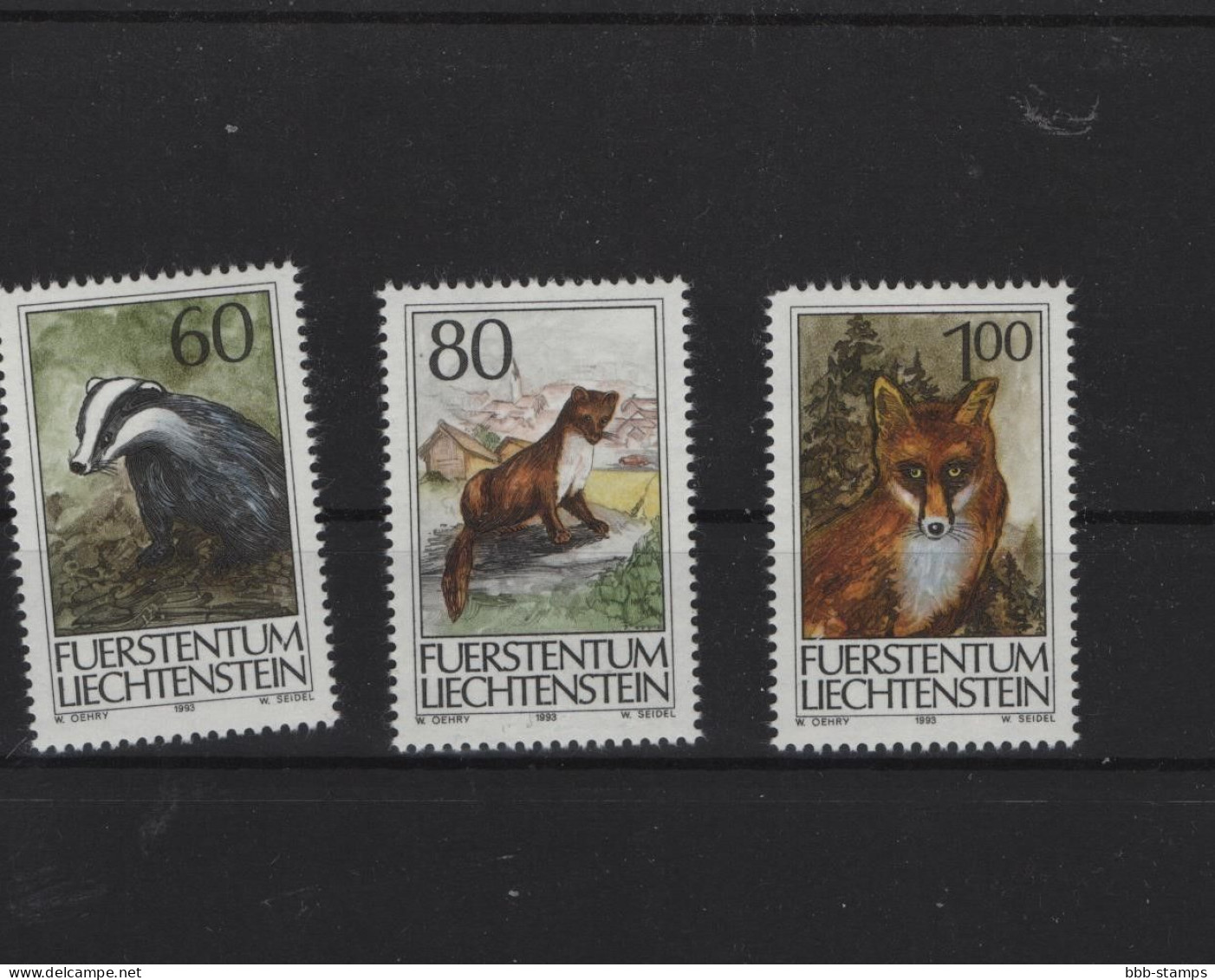 Liechtenstein Michel Cat.No. Mnh/** 1066/1068 - Nuevos